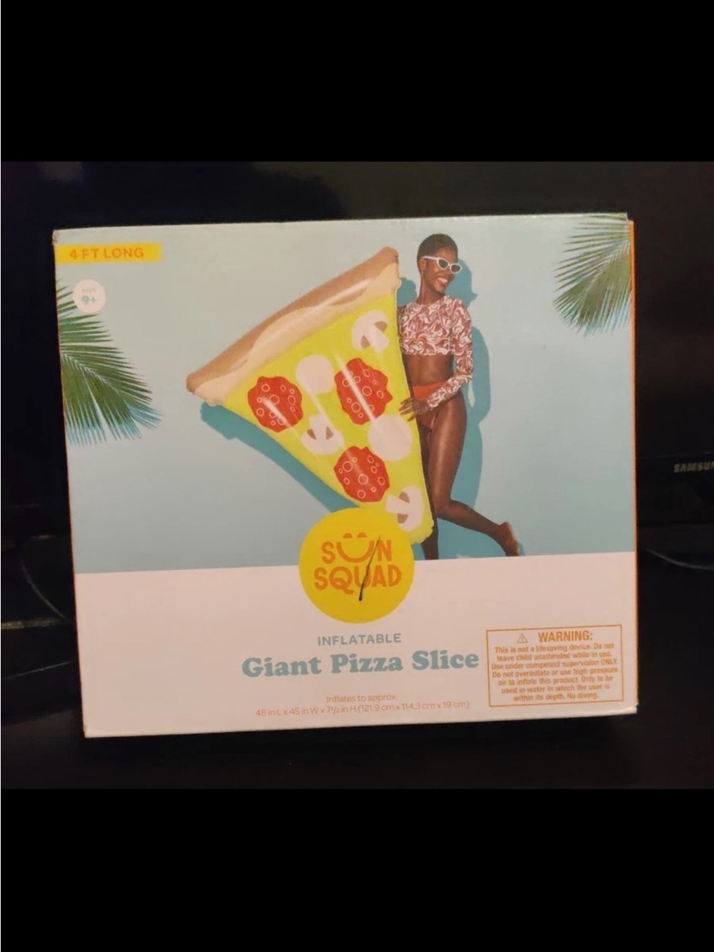 Inflatable Giant Pizza Slice